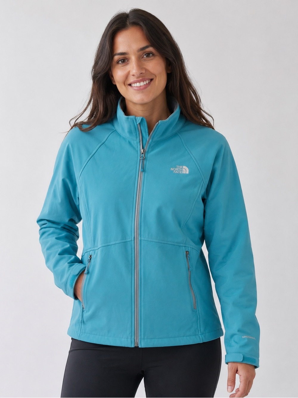 The North Face WindWall Soft Shell Jacket Women’s Medium Blue Full Zip
